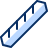 Baguette Icon from Cyber Duotone Set