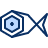 Fish Cut Icon from Cyber Duotone Set