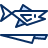 Fish Knife Icon from Cyber Duotone Set