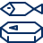 Fish Steak Icon from Cyber Line Set