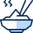 Food Bowl Chopstick Icon from Cyber Duotone Set
