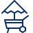 Food Cart Mobile Icon from Cyber Line Set