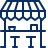 Food Stand Icon from Cyber Line Set