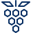 Grape Icon from Cyber Line Set