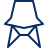 Chair 1 Icon from Cyber Line Set