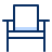 Chair 3 Icon from Cyber Duotone Set