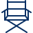Chair Director Icon from Cyber Line Set