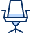 Chair Office 2 Icon from Cyber Duotone Set