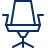 Chair Office 2 Icon from Cyber Line Set