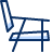 Chair Side 2 Icon from Cyber Duotone Set