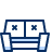 Couch Icon from Cyber Duotone Set