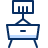 Side Table Lamp Icon from Cyber Duotone Set
