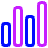 Chart Analytics Icon from Plump Neon Set