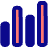Chart Analytics Icon from Plump Pop Set