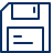 Floppy Disk 2 Icon from Cyber Line Set