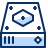 Harddisk 3 Icon from Cyber Duotone Set