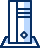 Harddisk External 1 Icon from Cyber Duotone Set