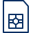 Sim Card 3 Icon from Cyber Line Set
