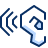 Ear Listening Icon from Cyber Duotone Set