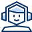 Headset User Icon from Cyber Duotone Set