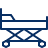 Bed Patient Icon from Cyber Line Set
