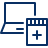 Laptop Medicine Icon from Cyber Line Set