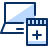 Laptop Medicine Icon from Cyber Duotone Set