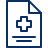 Medical Certificate Icon from Cyber Line Set