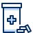Medical Pill Bottle 2 Icon from Cyber Duotone Set