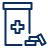 Medical Pill Bottle 2 Icon from Cyber Line Set
