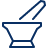 Mortar Pestle Icon from Cyber Line Set