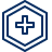 Sign Hospital 2 Icon from Cyber Line Set