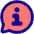 Chat Bubble Info Help Circle Icon from Plump Pop Set