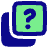 Help Question Square Stack Icon from Plump Pop Set
