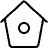 Bird House Icon from Streamline Light 3.0 Set
