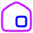 Home Window Icon from Plump Neon Set