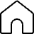 House Entrance Icon from Streamline Light 3.0 Set