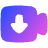 Download Video Icon from Plump Gradient Set