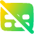 Subtitle Cc Off Icon from Plump Gradient Set