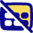 Subtitle Cc Off Icon from Plump Pop Set