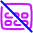 Subtitle Cc Off Icon from Plump Neon Set