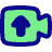 Upload Video Icon from Plump Pop Set