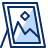 Picture Frame 4 Icon from Cyber Duotone Set