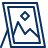 Picture Frame 4 Icon from Cyber Line Set