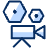 Movie Camera 2 Icon from Cyber Duotone - Free Set