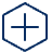 Add Hexagon 1 Icon from Cyber Line - Free Set