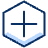 Add Hexagon Icon from Cyber Duotone - Free Set