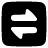 Arrow Transfer Horizontal Square icon - Free transparent PNG, SVG. No sign up needed.