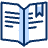 Book Open Bookmark 3 Icon from Cyber Duotone - Free Set