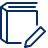 Book Pencil Icon from Cyber Line - Free Set